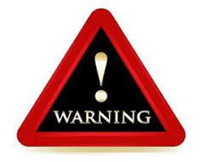 warning