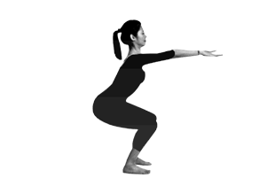 Sulabha-Uttkatasana